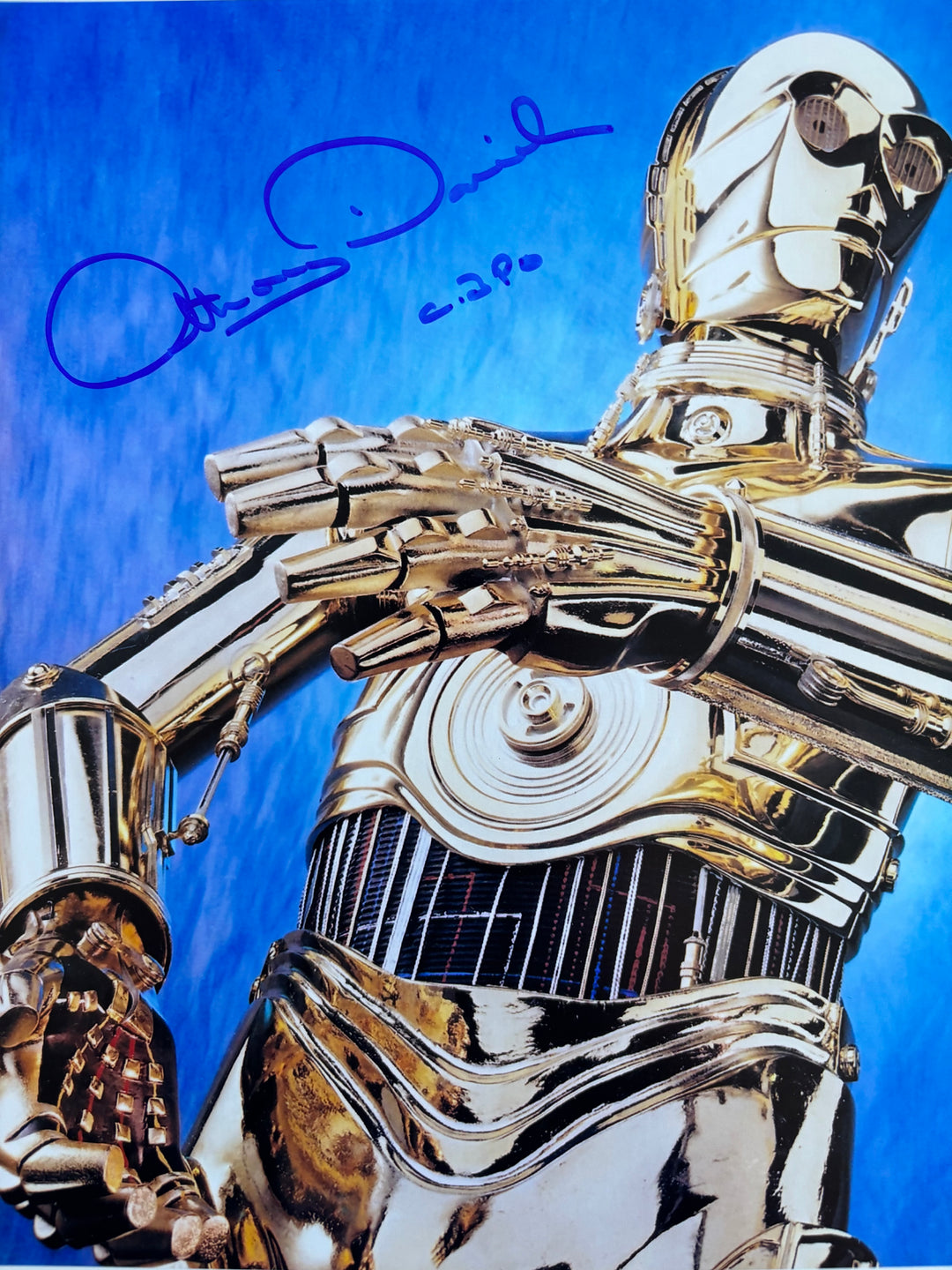 Anthony Daniels signed Autograph 8x10 Star Wars