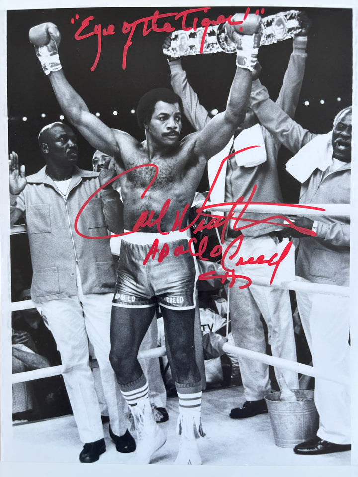 Carl Weathers signed Autograph 8x10 Rocky, Star Wars, Predator