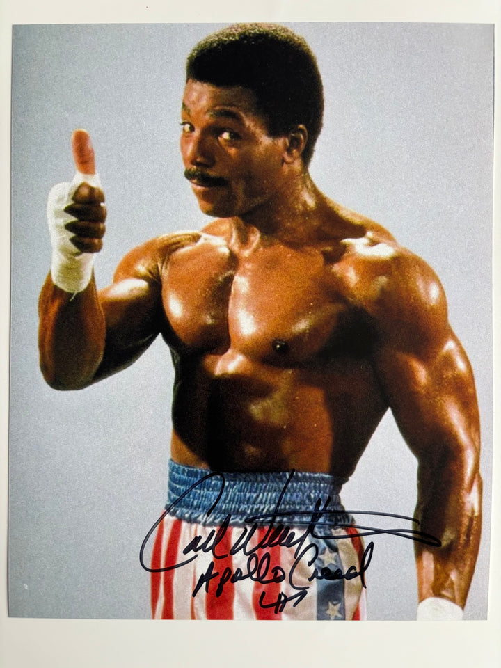 Carl Weathers signed Autograph 8x10 Rocky
