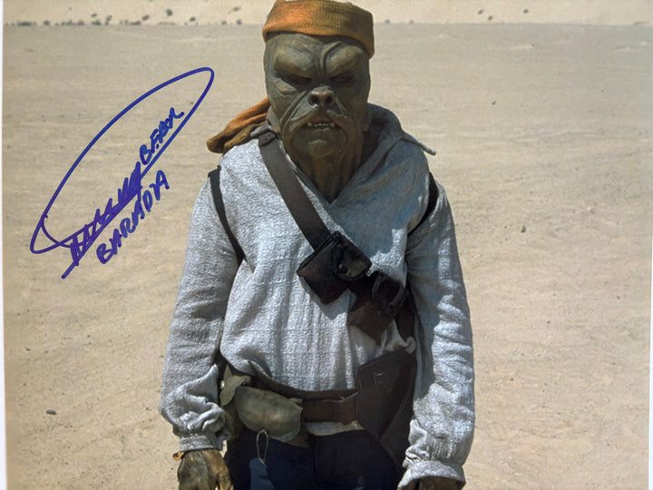 Dickey Beer signed Autograph 8x10 Star Wars