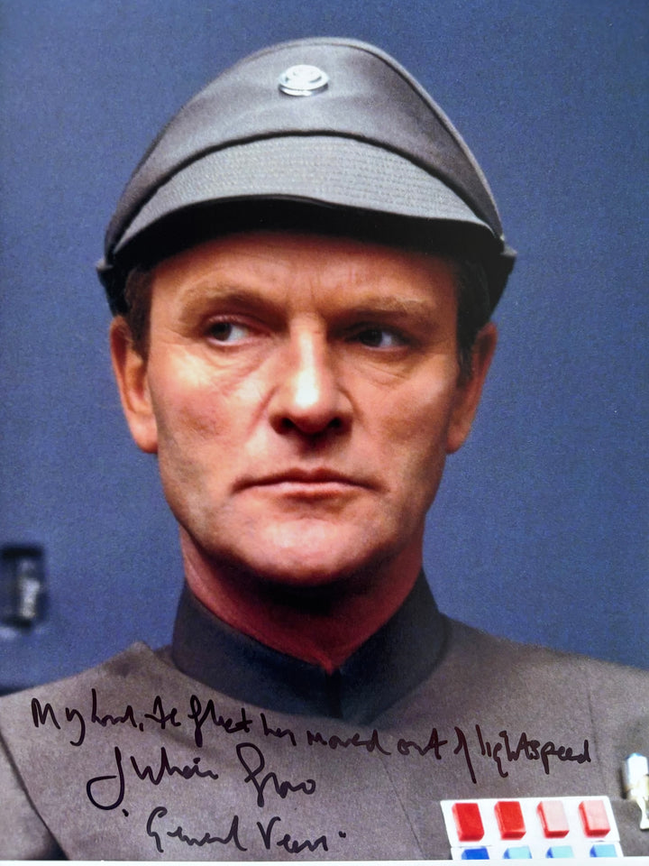Julian Glover signed Autograph 8x10 Star Wars, Game of Thrones, Indiana Jones, James Bond