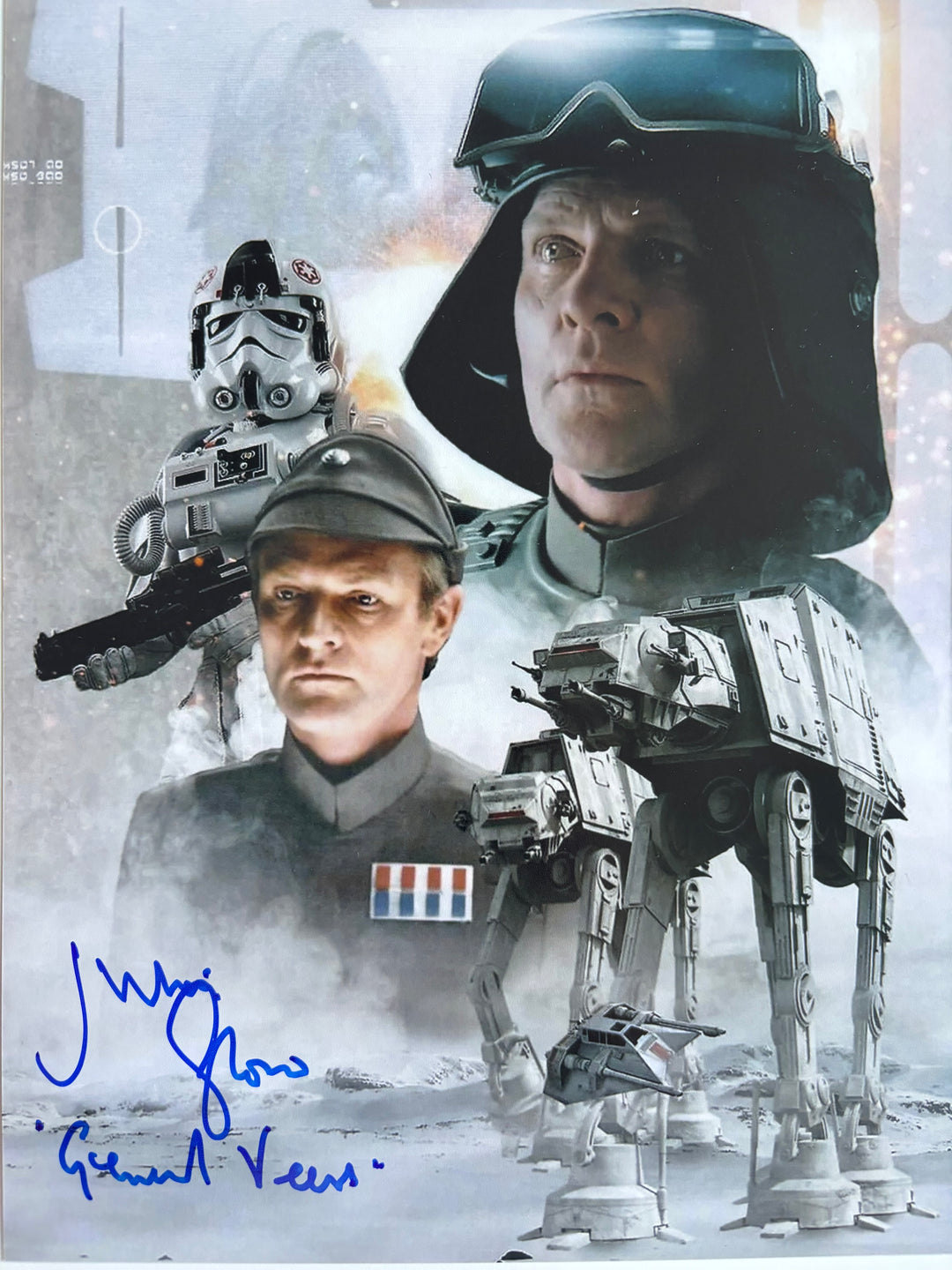 Julian Glover signed Autograph 8x10 Star Wars, Game of Thrones, Indiana Jones, James Bond