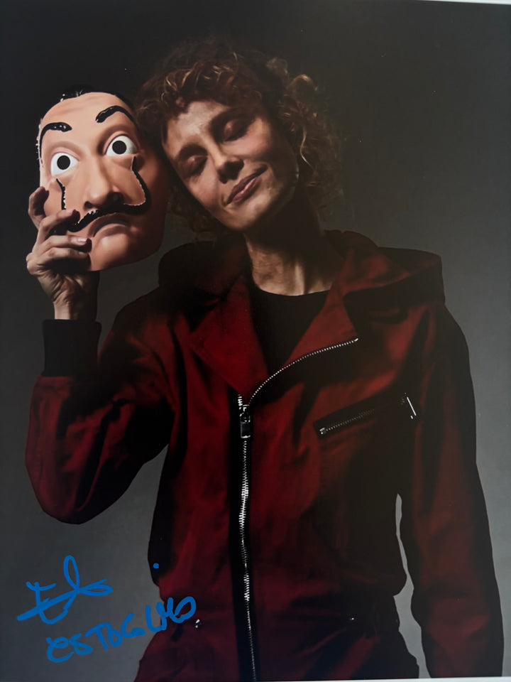 Esther Acebo signed Autograph 8x10 Money Heist
