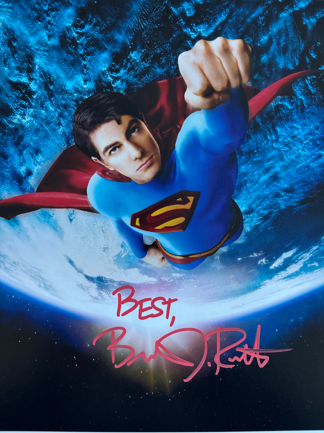 Brandon Routh signed Autograph 8x10 Superman