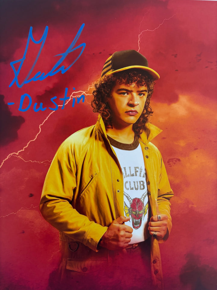 Gaten Matarazzo signed Autograph 8x10 Stranger Things