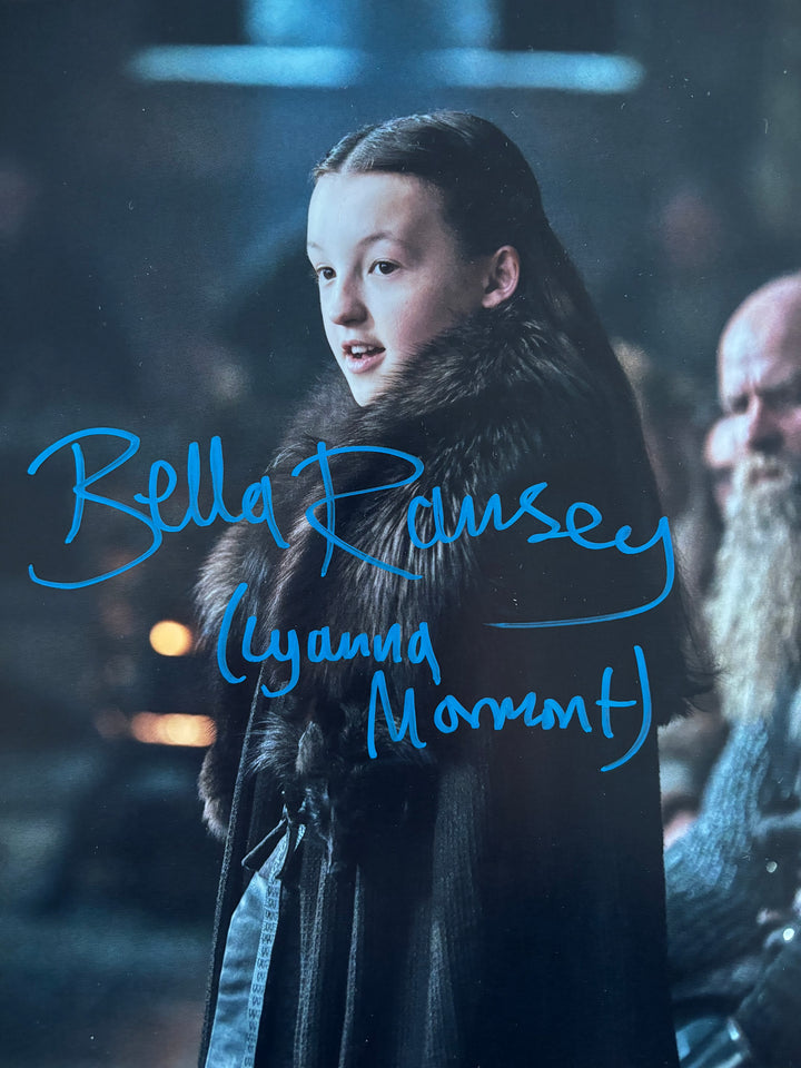 Bella Ramsey signed Autograph 8x10 Game of Thrones