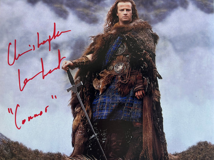 Christopher Lambert signed Autograph 8x10 Highlander