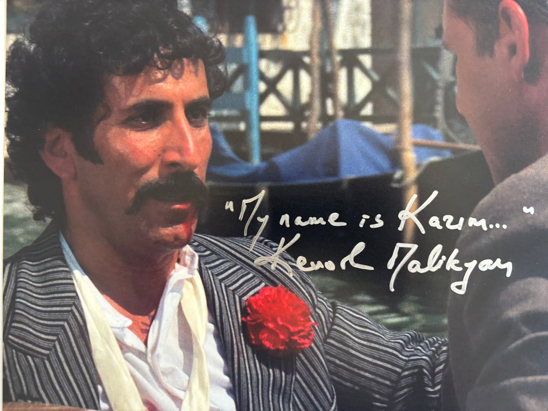 Kevork Malikyan signed Autograph 8x10 Indiana Jones