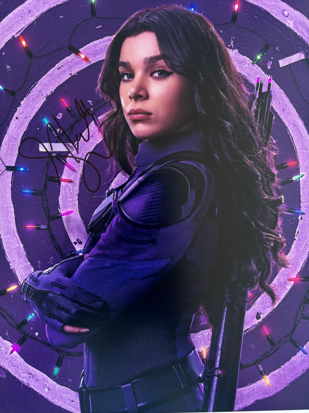 Hailee Steinfeld signed Autograph 8x10 Marvel: Hawkeye