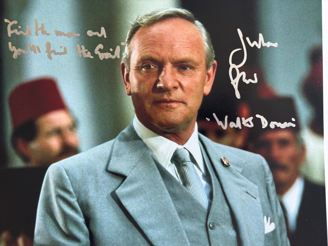 Julian Glover signed Autograph 8x10 Star Wars, Game of Thrones, Indiana Jones, James Bond
