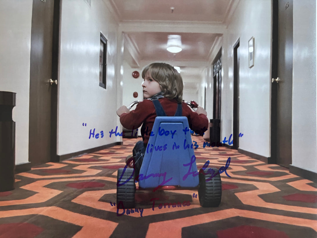 Danny Lloyd signed Autograph 8x10 The Shining