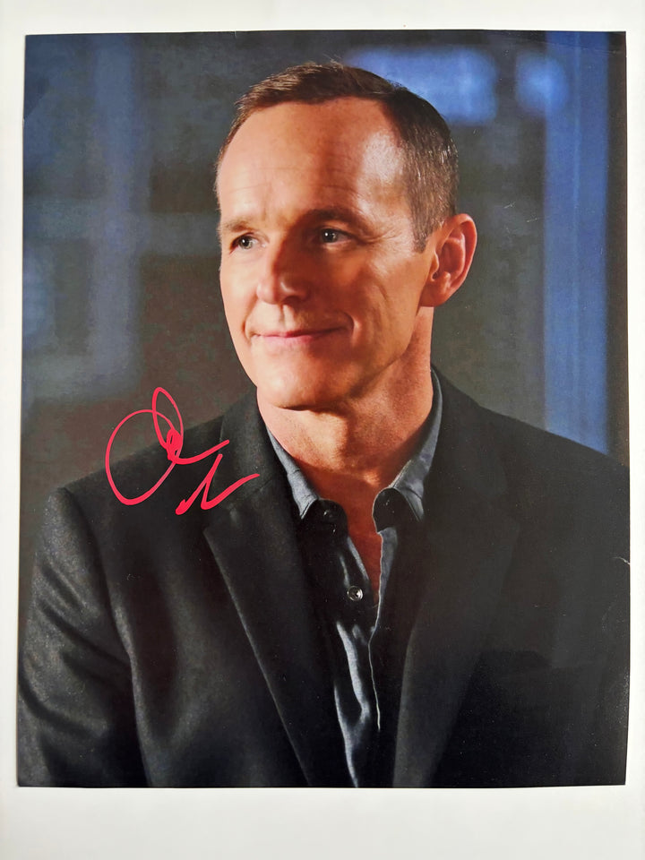 Clark Gregg signed Autograph 8x10 Marvel