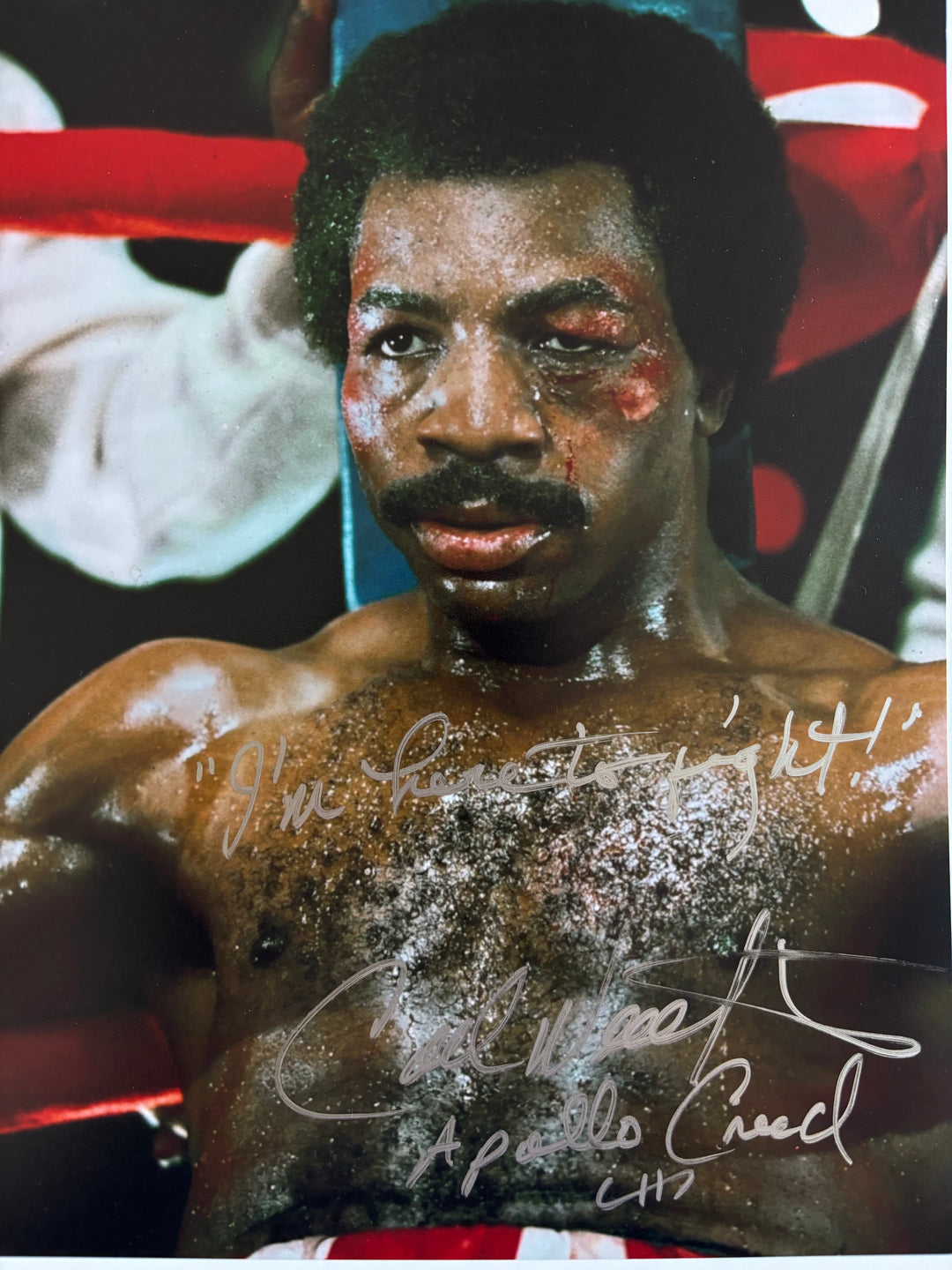 Carl Weathers signed Autograph 8x10 Rocky, Star Wars, Predator
