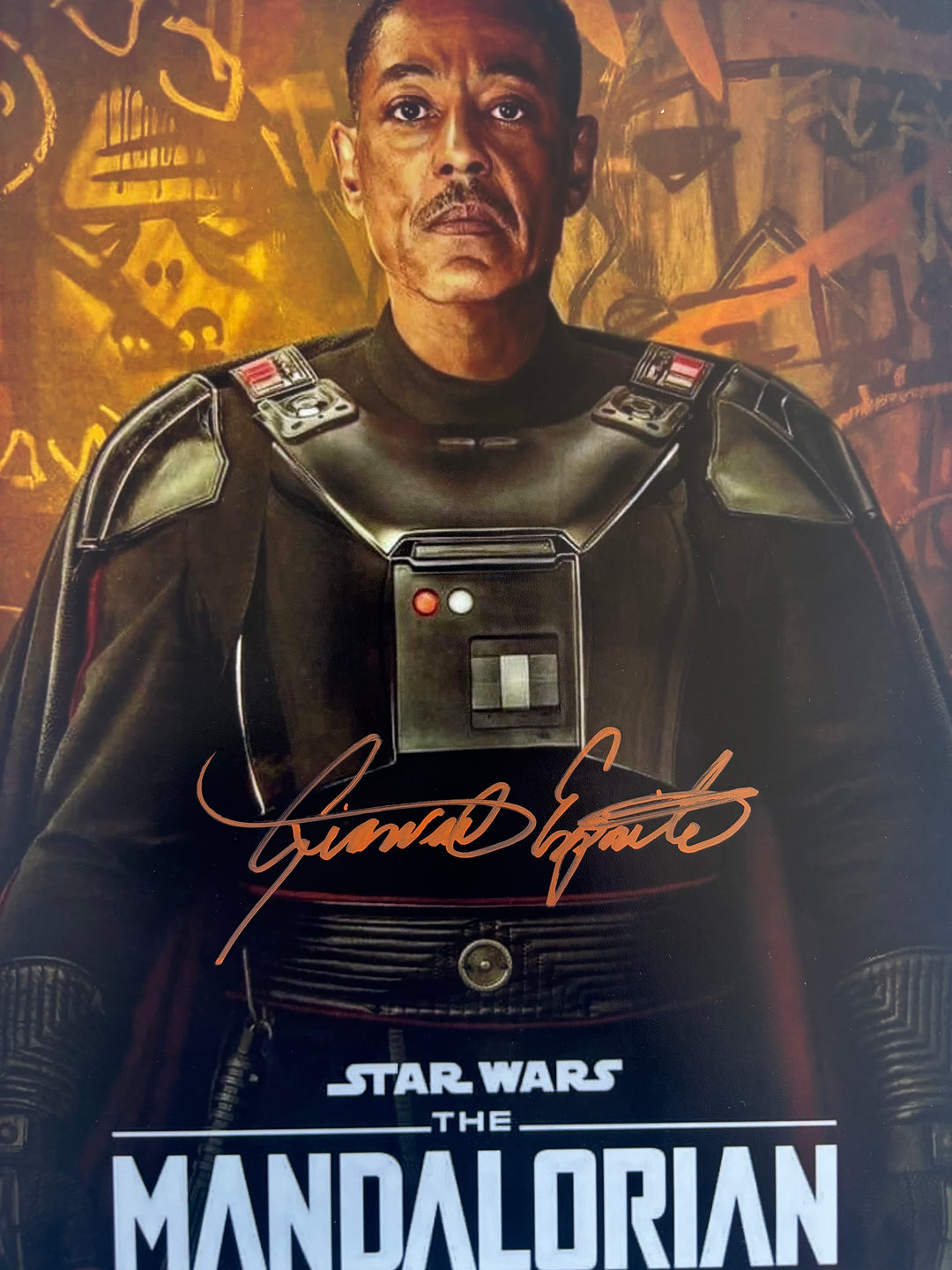 Giancarlo Esposito signed Autograph 8x10 Star Wars: Mandalorian, Breaking Bad