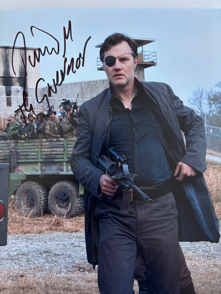 David Morrissey signed Autograph 8x10 The Walking Dead