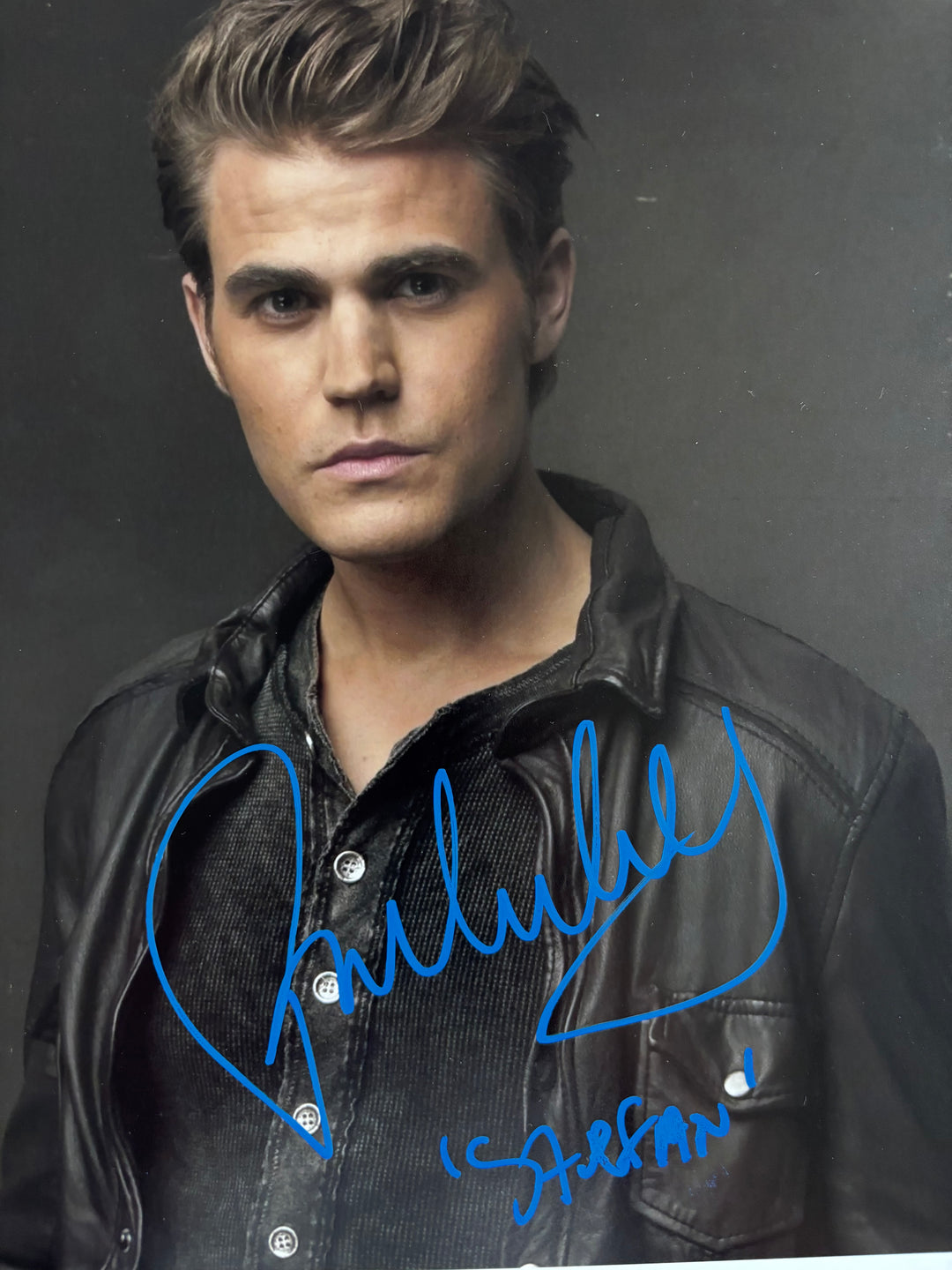 Paul Wesley signed Autograph 8x10 Vampire Diaries, Star Trek