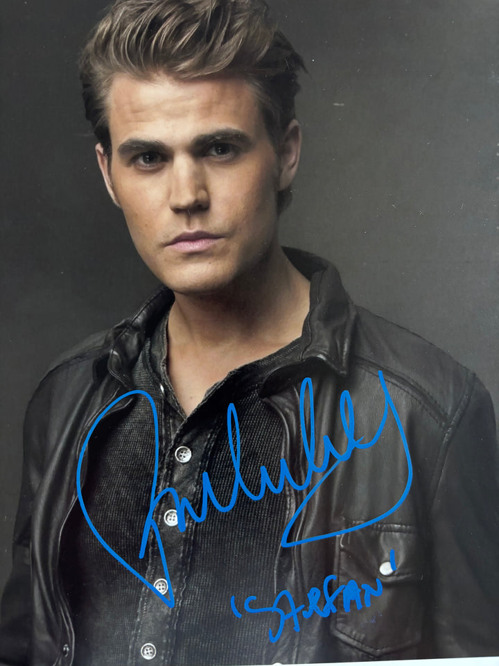 Paul Wesley signed Autograph 8x10 Vampire Diaries, Star Trek