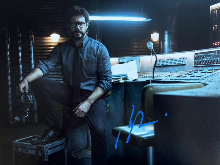 Álvaro Morte signed Autograph 8x10 Money Heist