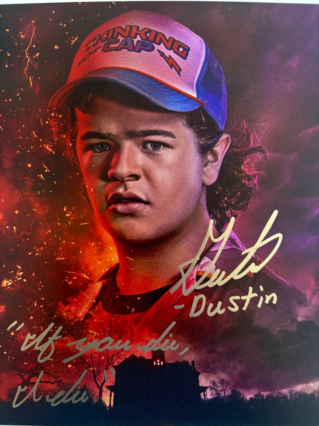 Gaten Matarazzo signed Autograph 8x10 Stranger Things