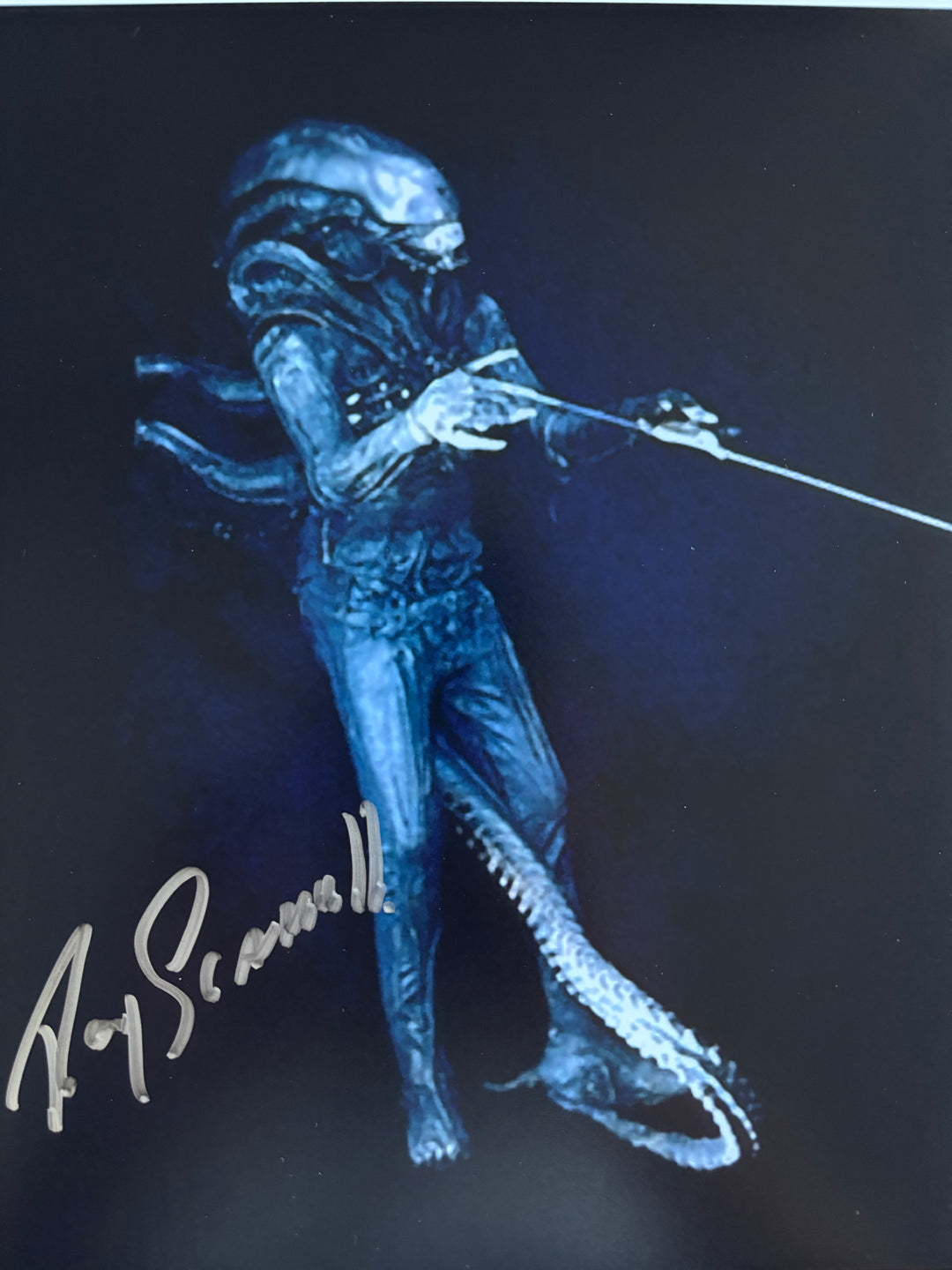 Roy Scammell signed Autograph 8x10 Alien