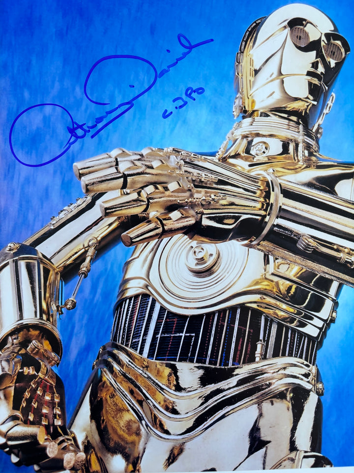 Anthony Daniels signed Autograph 8x10 Star Wars