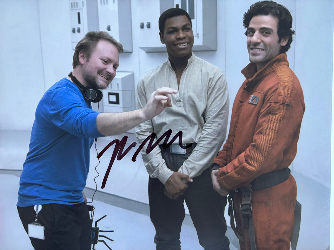 Rian Johnson signed Autograph 8x10 Star Wars