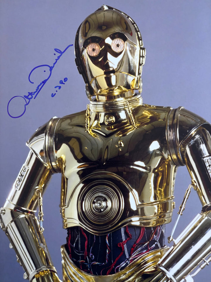 Anthony Daniels signed Autograph 8x10 Star Wars